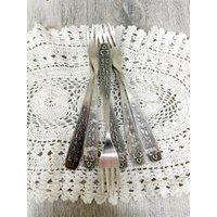 Melchior Gabeln Serviergabeln Silbergabeln Dessertgabeln Silberbesteck Utensilien Silberbesen Vintage Silber Melchior Gabeln Serviergabeln Silbergabeln Dessertgabeln Silberbesteck Utensilien Silberbesen Vintage Silber von Cleopatravintage