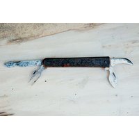 Vintage Klappmesser Taschenmesser Camping Messer Reisemesser Jagdmesser Udssr Metallmesser Für Reisen Sammler Angelmesser von Cleopatravintage