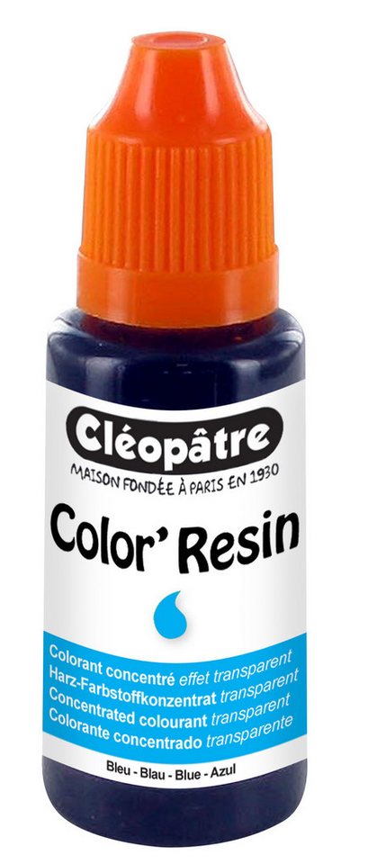 Cléopâtre Effekt-Zusatz Harzfarbe, 15ml, transparent von Cléopâtre