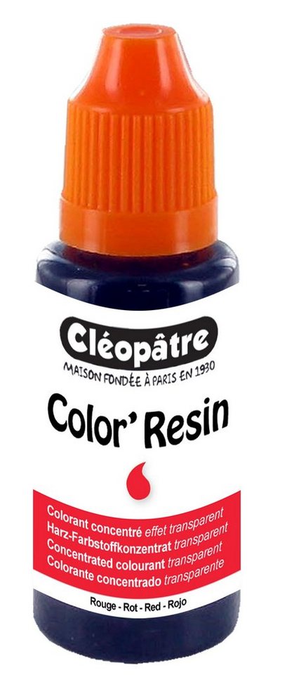 Cléopâtre Effekt-Zusatz Harzfarbe, 15ml, transparent von Cléopâtre