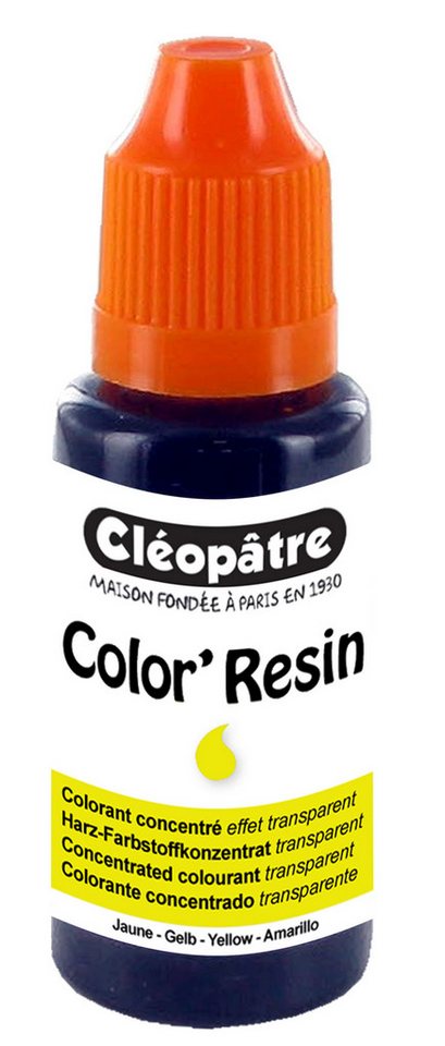 Cléopâtre Effekt-Zusatz Harzfarbe, 15ml, transparent von Cléopâtre