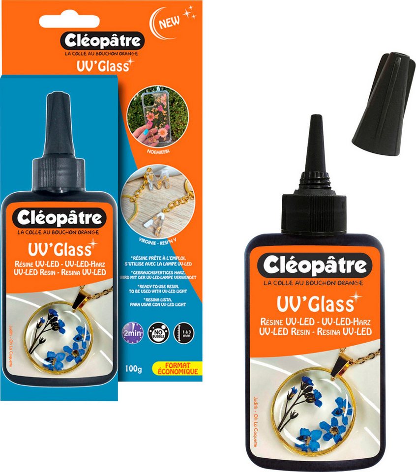 Cléopâtre Modellierwerkzeug UV-Gießharz 'Cléopâtre Resin UV'Glass', 25 oder 100g auswählbar Cléopâtre Modellierwerkzeug UV-Gießharz 'Cléopâtre Resin UV'Glass', 25 oder 100g auswählbar von Cléopâtre