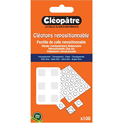 SCRAP-CD100R Cléotops 100 Tabletten transparent repositionierbar SCRAP-CD100R Cléotops 100 Tabletten transparent repositionierbar von Cléopâtre