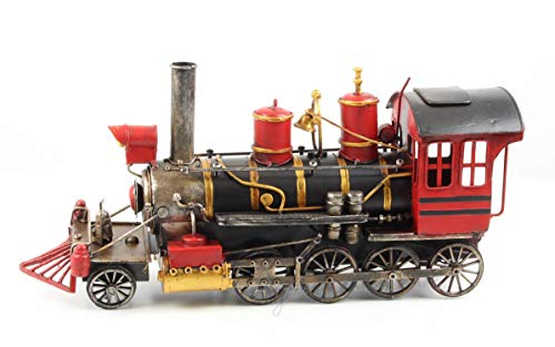 Clever-deko Nostalgie Modell Oldtimer Dampflok Dampflokomotive Antik Retro Blechauto Clever-deko Nostalgie Modell Oldtimer Dampflok Dampflokomotive Antik Retro Blechauto von Clever-deko