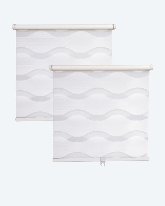 Day & Night Rollo "Waves", 2tlg. von Clever Fix