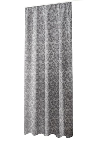 Clever-Kauf-24 Fertigschal Jasmin Silber BxH 140x245cm von Clever-Kauf-24