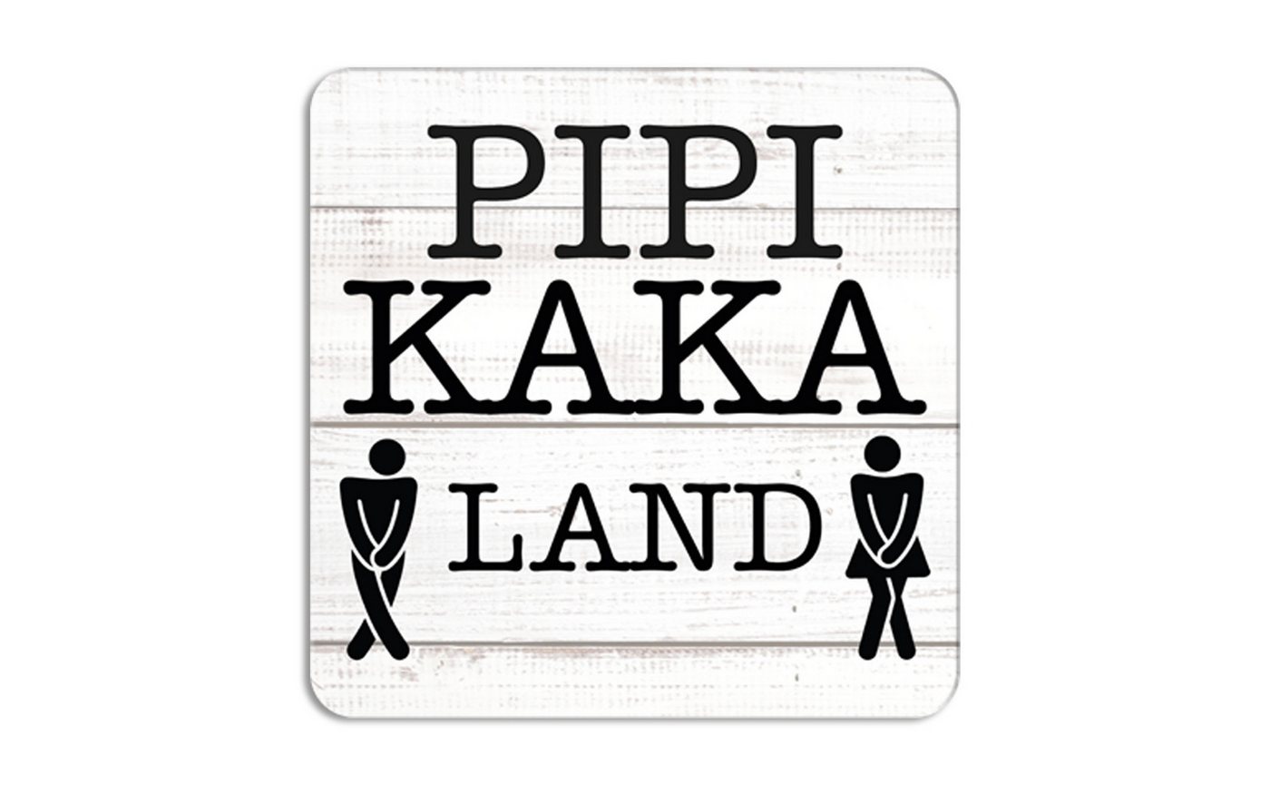 Clever-Kauf-24 Alu-Dibond-Druck Alu Dibond WC / Toilette Türschild Pipi Kaka Land, WC (1 St) Clever-Kauf-24 Alu-Dibond-Druck Alu Dibond WC / Toilette Türschild Pipi Kaka Land, WC (1 St) von Clever-Kauf-24