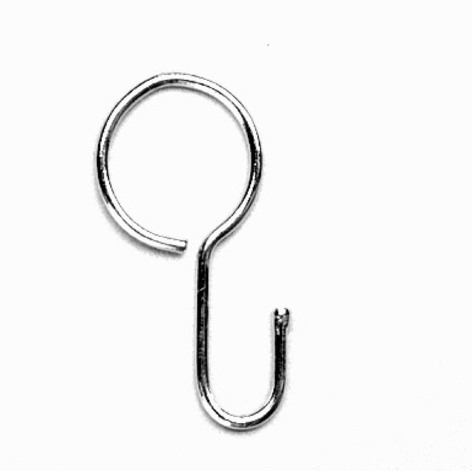 Clever-Kauf-24 Seilhaken 20 vernickelte Seilhaken für Seilspanngarnituren, (20-St) von Clever-Kauf-24