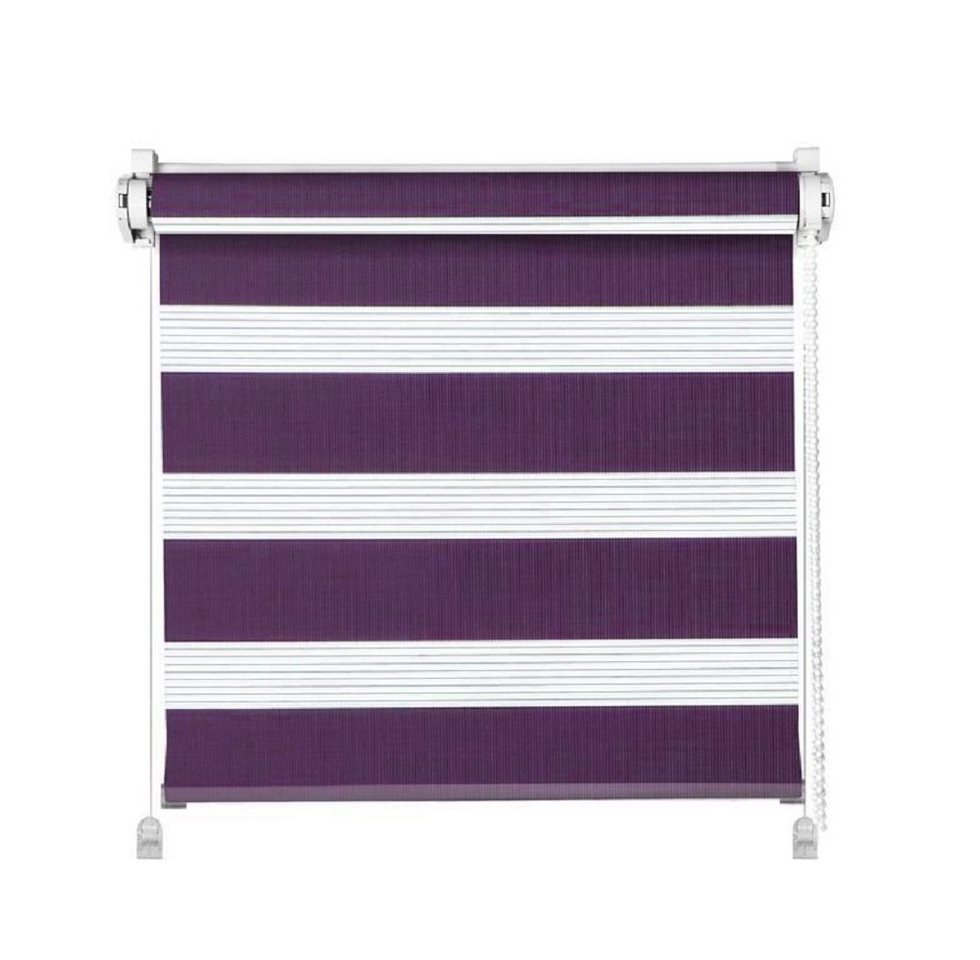 Doppelrollo Klemmfix Click Doppelrollo 3 in 1 Duorollo violett, Clever-Kauf-24, ohne Bohren, Klemmfix Doppelrollo Klemmfix Click Doppelrollo 3 in 1 Duorollo violett, Clever-Kauf-24, ohne Bohren, Klemmfix von Clever-Kauf-24