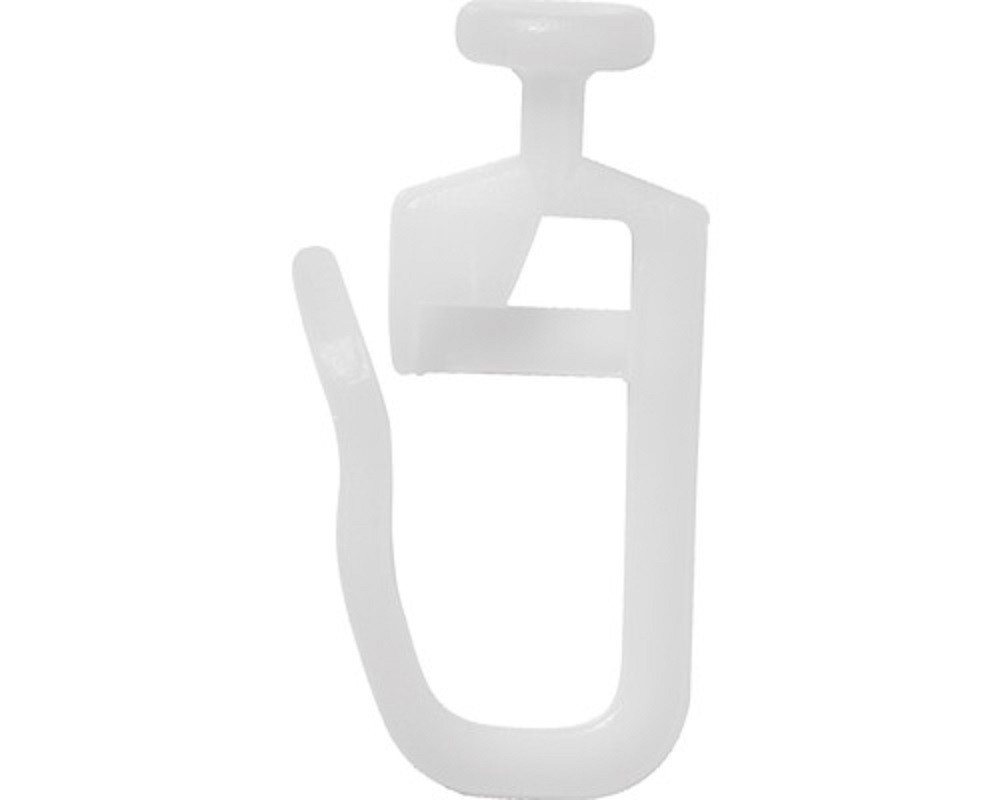 Clever-Kauf-24 Gardinengleiter Flachkopf-Gleiter, rund (Durchmesser Kopf 7mm), (50-St) von Clever-Kauf-24