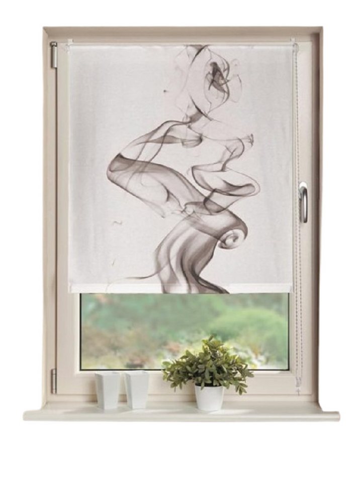 Seitenzugrollo Digitaldruck Kettenzugrollo, Chester grau, BxH 45x145cm, Clever-Kauf-24, halbtransparent, Klemmträger Seitenzugrollo Digitaldruck Kettenzugrollo, Chester grau, BxH 45x145cm, Clever-Kauf-24, halbtransparent, Klemmträger von Clever-Kauf-24