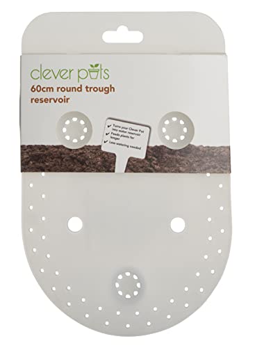 Clever Pots 60 cm Reservoir, reduziert Wasserabfälle, passend für 60 cm runde Trog (515796) von Clever Pots