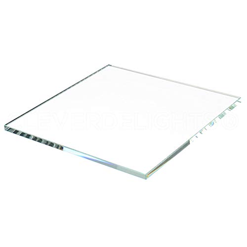 CleverDelights Quadratische Glasfliese, 10,2 cm von CleverDelights