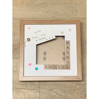 Personalisierte Nanny Scrabble Kunstrahmen, Foto-Einsatz Personalisierte Nanny Scrabble Kunstrahmen, Foto-Einsatz von Cleverchic1