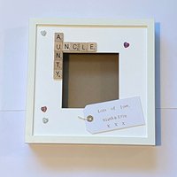 Personalisierter Scrabble-Fliesenrahmen Für Tante Und Onkel Personalisierter Scrabble-Fliesenrahmen Für Tante Und Onkel von Cleverchic1