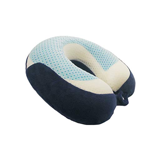 Clicitina by Pad Gel Rest reines Memory-Schlafkissen Nackenschaum Unterstützung Heimtextilien Ufs437 (Blue, One Size) von Clicitina