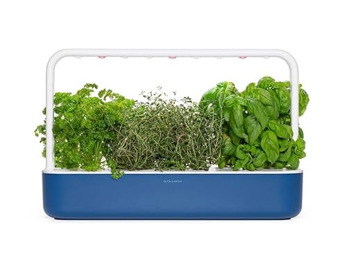 Click and Grow Smart Garden einfacher als Hydroponisches anzuchtsystem, Indoor Garten, kräutergarten, Indoor gewächshaus mit 9 Plant pods dabei von Click & Grow