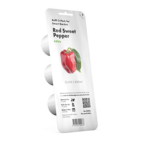 Click and Grow Paprika Rot 3 pack Nachfüll Plant Pods Substratkapsel für Smart Garden Click and Grow Paprika Rot 3 pack Nachfüll Plant Pods Substratkapsel für Smart Garden von Click & Grow