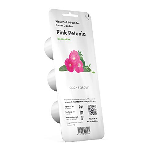 Click and Grow Petunia Plant Pod Nachfüllpack Substratkapsel Pflanzenkapseln Smart Garden Indoor Garden 3-er pack von Click & Grow