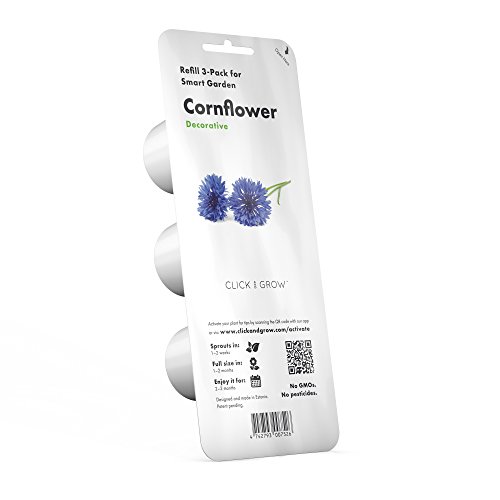Click & Grow Smart Garden Refill Kapseln | Kornblumen 3er Pack von Click & Grow