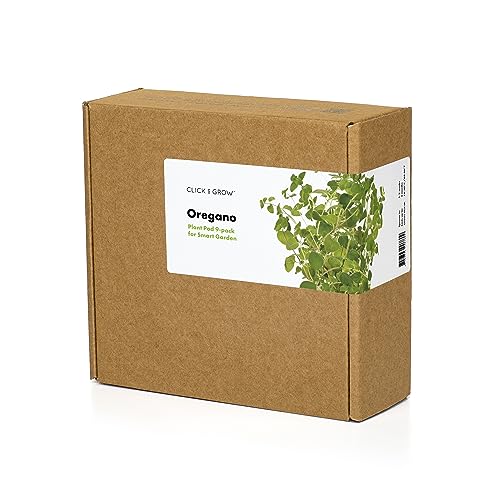 Oregano Click and Grow, 9-pack, Indoor System, Smart Garden für Ihr Zuhause, starkes Aroma für die Küche von Click & Grow