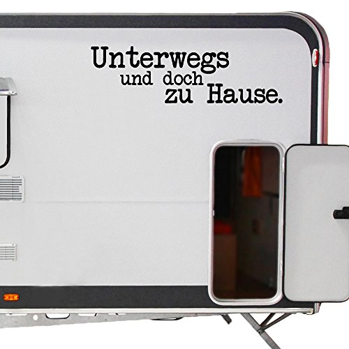 WA311 Clickzilla - Wohnmobil Aufkleber - Wohnwagen Aufkleber - Unterwegs und doch zu Hause. WA311 Clickzilla - Wohnmobil Aufkleber - Wohnwagen Aufkleber - Unterwegs und doch zu Hause. von Clickzilla
