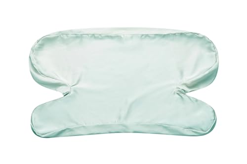 Kissenbezüge für Anti-Falten-Kissenbezüge, Standardgröße für Clieey Cuzep Anti-Aging-Kissenbezug (hellgrüne Kunstseide), Light Green---Faux silk von Clieey