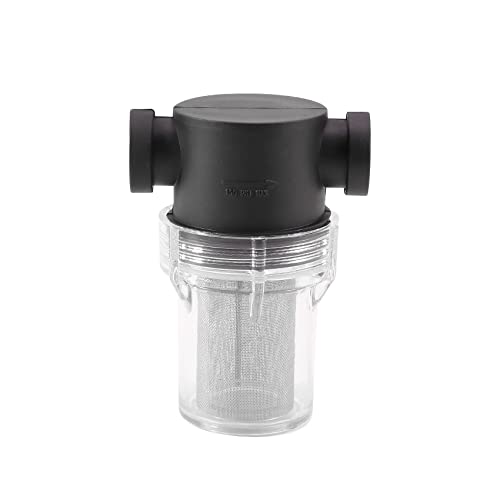 Cliettilw Wasch Filter 1/2 Inline Mesh Sieb Wasser Pumpe Bewässerung Hoher Durchfluss Pipeline Filter Garten Einlass Wasser von Cliettilw