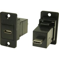 Adapter, Buchse, Einbau USB-Buchse Typ c - USB-Stecker Typ b CP30611 Cliff Inhalt: 1 St. Adapter, Buchse, Einbau USB-Buchse Typ c - USB-Stecker Typ b CP30611 Cliff Inhalt: 1 St. von Cliff