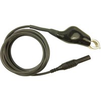 Cliff CIH22105 Messleitung [Stecker 4mm - Abgreifklemmen] 2.00m Schwarz 1St. von Cliff