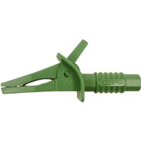 FCR7942 Sicherheits-Abgreifklemme Steckanschluss 4 mm cat ii 1000 v, cat iii 600 v Grün - Cliff von Cliff