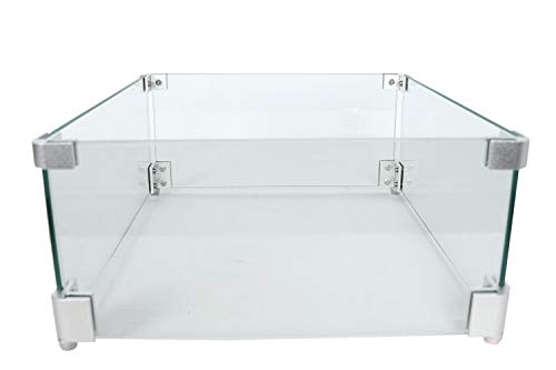 Clifton Glasaufsatz Table/Compact Square (klein) von Clifton Outdoorfires