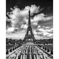 Eiffelturm, Paris, Frankreich - Druck/Leinwand/Acryl/Metall von CliftonHaleyPhoto