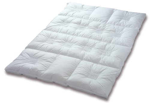 CLIMABALANCE Premium warm Zudecke, Baumwolle, Weiß, 135 x 200 cm von CLIMABALANCE