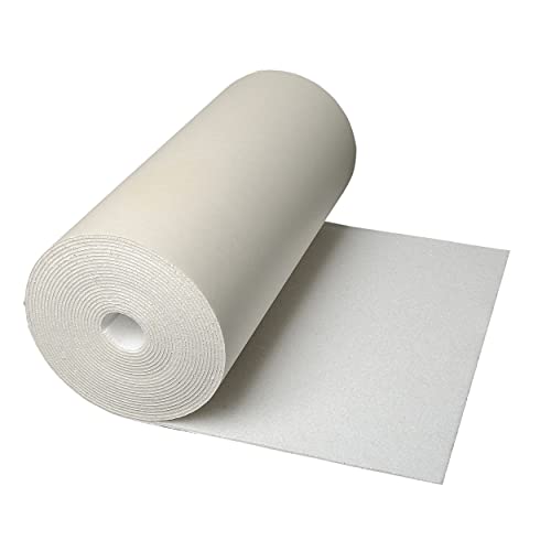 CLIMAPOR weiße Dämmtapete pappkaschiert, 7,5 x 0,5 m x 4 mm, 11 Rollen (= 41,25 qm), EPS - Innenraum-Dämmung - Isoliertapete von Climapor