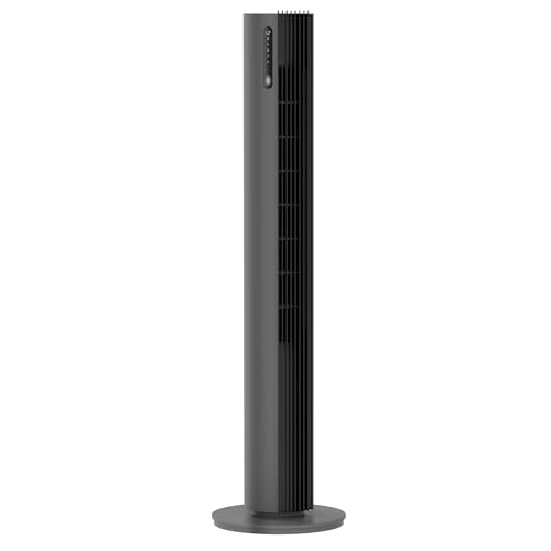 Climative Turmventilator 110 cm Standventilator sehr leise Ventilator mit Fernbedienung Tower Fan 30W 12 Geschwindigkeiten Timer 12h Ionisierung Luftkühler PURE Plasma Grau Climative Turmventilator 110 cm Standventilator sehr leise Ventilator mit Fernbedienung Tower Fan 30W 12 Geschwindigkeiten Timer 12h Ionisierung Luftkühler PURE Plasma Grau von Climative