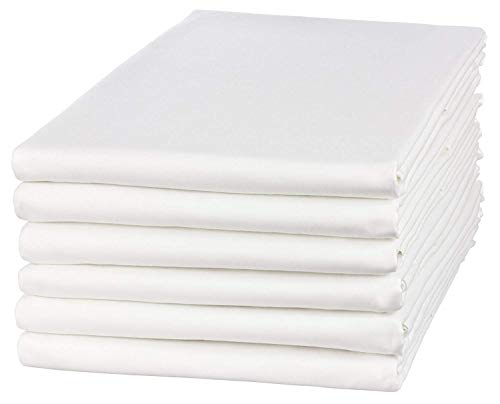 Clinotest Bettlaken glatt in verschiedenen Größen, 100% Baumwolle (160 x 280 cm), Weiß von Clinotest