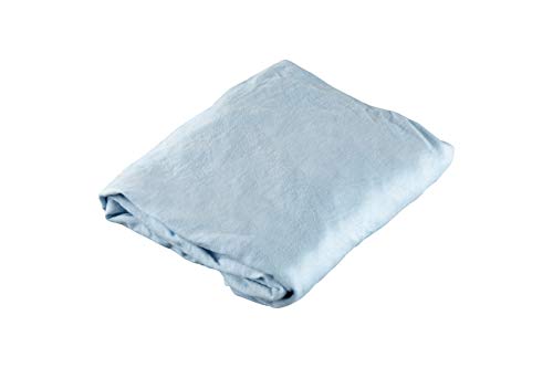 Clinotest Jerseyspannbettlaken für Kinderbetten, Bettlaken/Spannbetttuch/Laken, Größe: 70x140 cm, (blau) von Clinotest