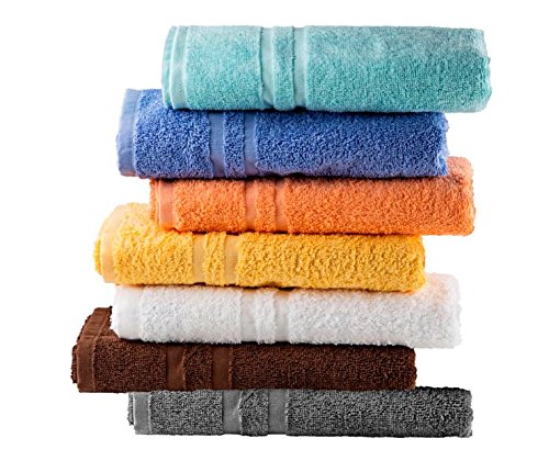 Clinotest Premium Duschtuch Walk 2er Set in 70x140 cm – Super flauschig & saugstark – 100% Baumwolle Frottee Handtücher in Hotelqualität – Kochfest bis 95°C – Indanthren gefärbt – Grau von Clinotest