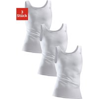 Clipper Exclusive Unterhemd, (3 St.), mit Komfortschnitt, hinten etwas länger - in Feinripp, Tanktop von Clipper Exclusive