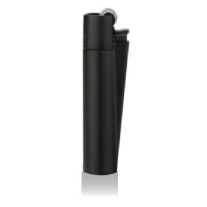 Clipper® Feuerzeug - Edition Metal Flint Matt - Black mit Metallbox von Clipper