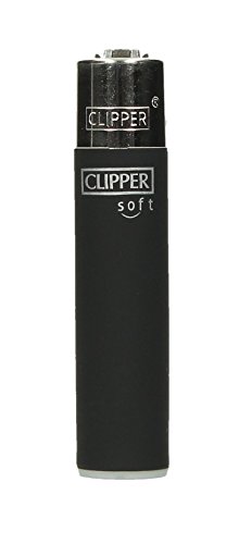 Clipper® Feuerzeug - Edition Soft-Touch - Black von Clipper