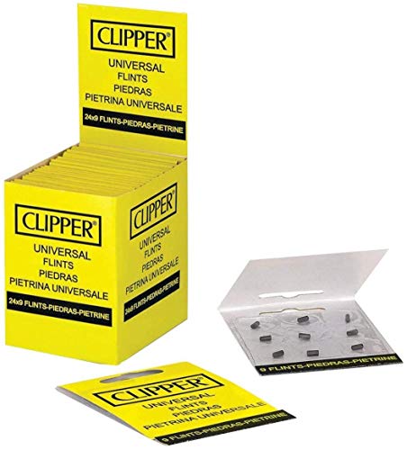 Clipper Feuersteine classic groß (24 Packungen X 9 Feuersteine) von Clipper