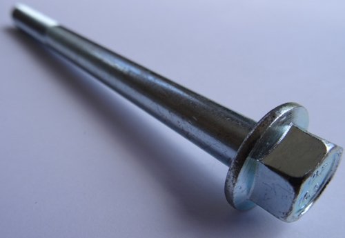 (1) M10-1,25 x 130 mm JIS-Sechskant-Flanschschraube – kleiner Kopf, Klasse 10.9 Zink von Clipsandfasteners
