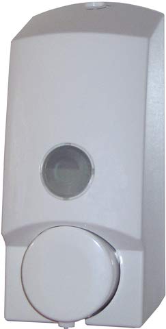 CLIVIA basic 80 Seifenspender Wandmontage - Farbe: Weiß - Wandseifenspender mit Vorratsanzeige - frei nachfüllbar von Clivia