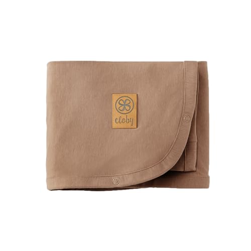 Cloby CBY-UVB-PB multifunktionale Babydecke mit UV-Schutz (UPF 50+) Peanut Brown (braun) von Cloby