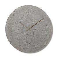 Beton Wanduhr 19, 3"/49 cm - Uhrwerk Cl500107 Große Runde Uhr, Graue Uhr Mit Bronzefarbenen Zeigern Beton Wanduhr 19, 3"/49 cm - Uhrwerk Cl500107 Große Runde Uhr, Graue Uhr Mit Bronzefarbenen Zeigern von ClockiesStore