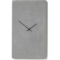 Beton Wanduhr 29x49 cm - Uhr Rlv500112 Große Rechteckige Uhr, Graue Mit Schwarzen Zeigern Beton Wanduhr 29x49 cm - Uhr Rlv500112 Große Rechteckige Uhr, Graue Mit Schwarzen Zeigern von ClockiesStore