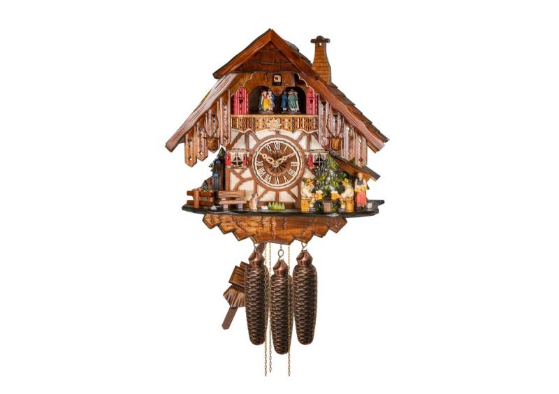 Clockvilla Hettich-Uhren Wanduhr Original Schwarzwälder Kuckucksuhr von Clockvilla Hettich-Uhren