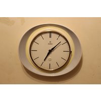 Wanduhr Von Junghans " Electora" Nach Entwurf Max Bill Quartz Wanduhr Von Junghans " Electora" Nach Entwurf Max Bill Quartz von ClockworkHD